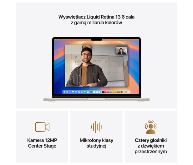 Apple MacBook Air M4/16GB/512/Mac OS Księżycowa Poświata 10R 36msc - 1322406 - zdjęcie 5